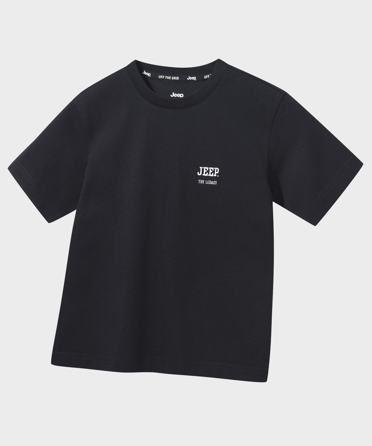 지프키즈(JEEPKIDS) [2PACK] 190g 레거시 반팔 티셔츠 (KR5TSU153BK)