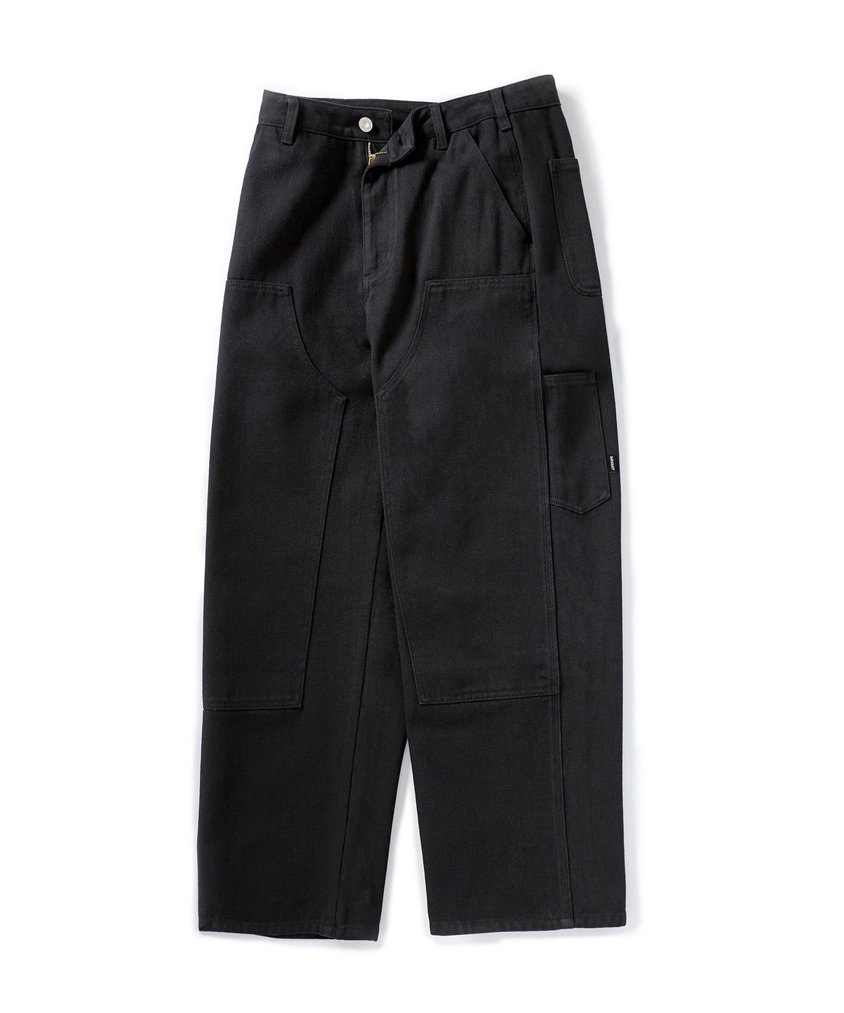 미니멀프로젝트(MINIMALPROJECT) 와이드 카펜터 코튼 팬츠 MPT118 [BLACK]