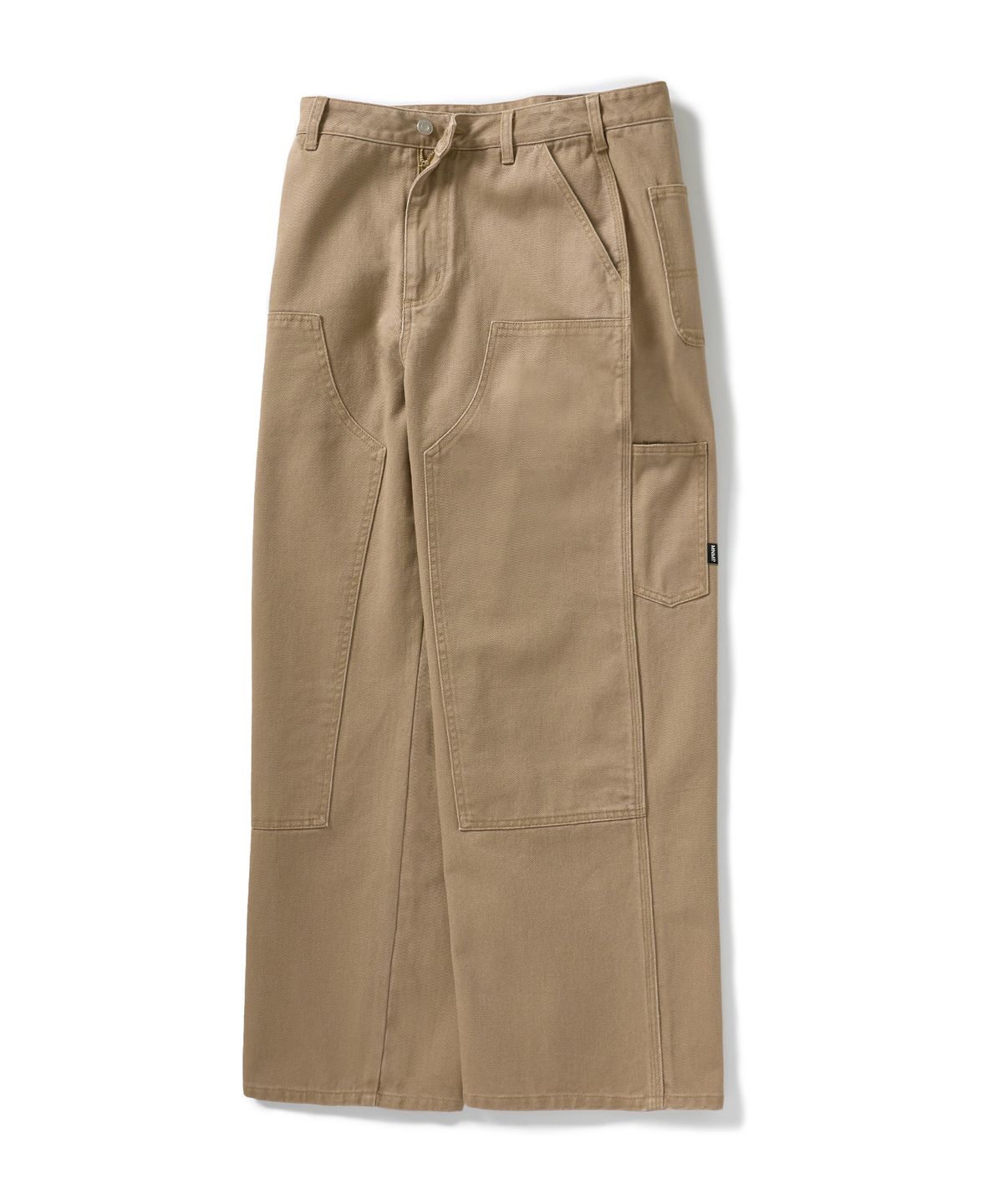미니멀프로젝트(MINIMALPROJECT) 와이드 카펜터 코튼 팬츠 MPT118 [BEIGE]
