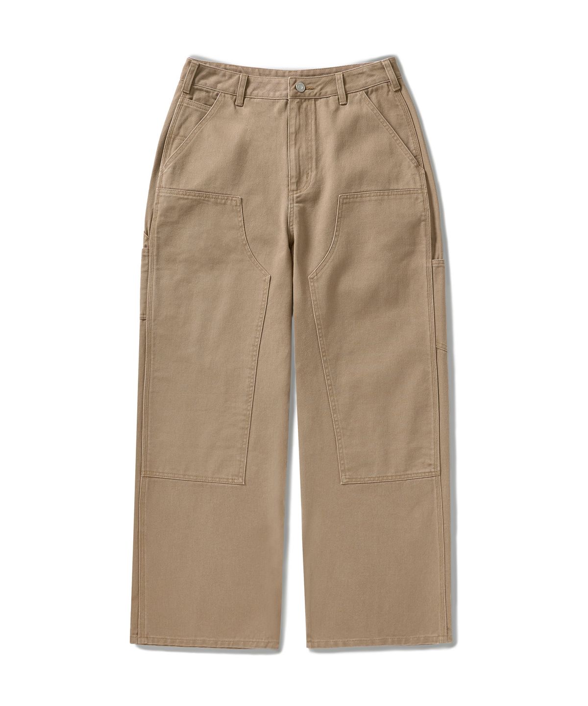 미니멀프로젝트(MINIMALPROJECT) 와이드 카펜터 코튼 팬츠 MPT118 [BEIGE]