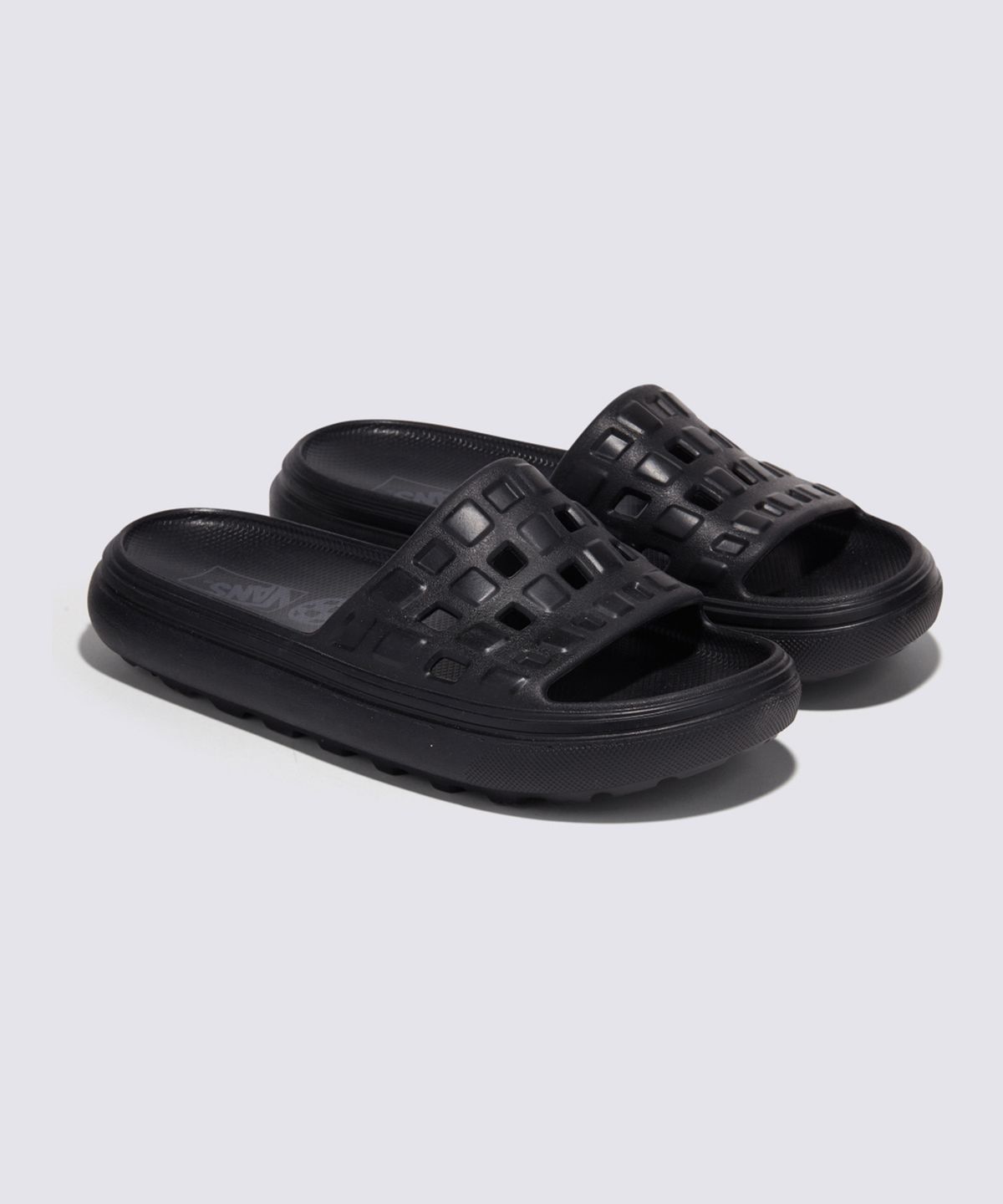반스(VANS) 슬라이드-온 VR3쿠시 - 블랙 / VN000BCBBM81