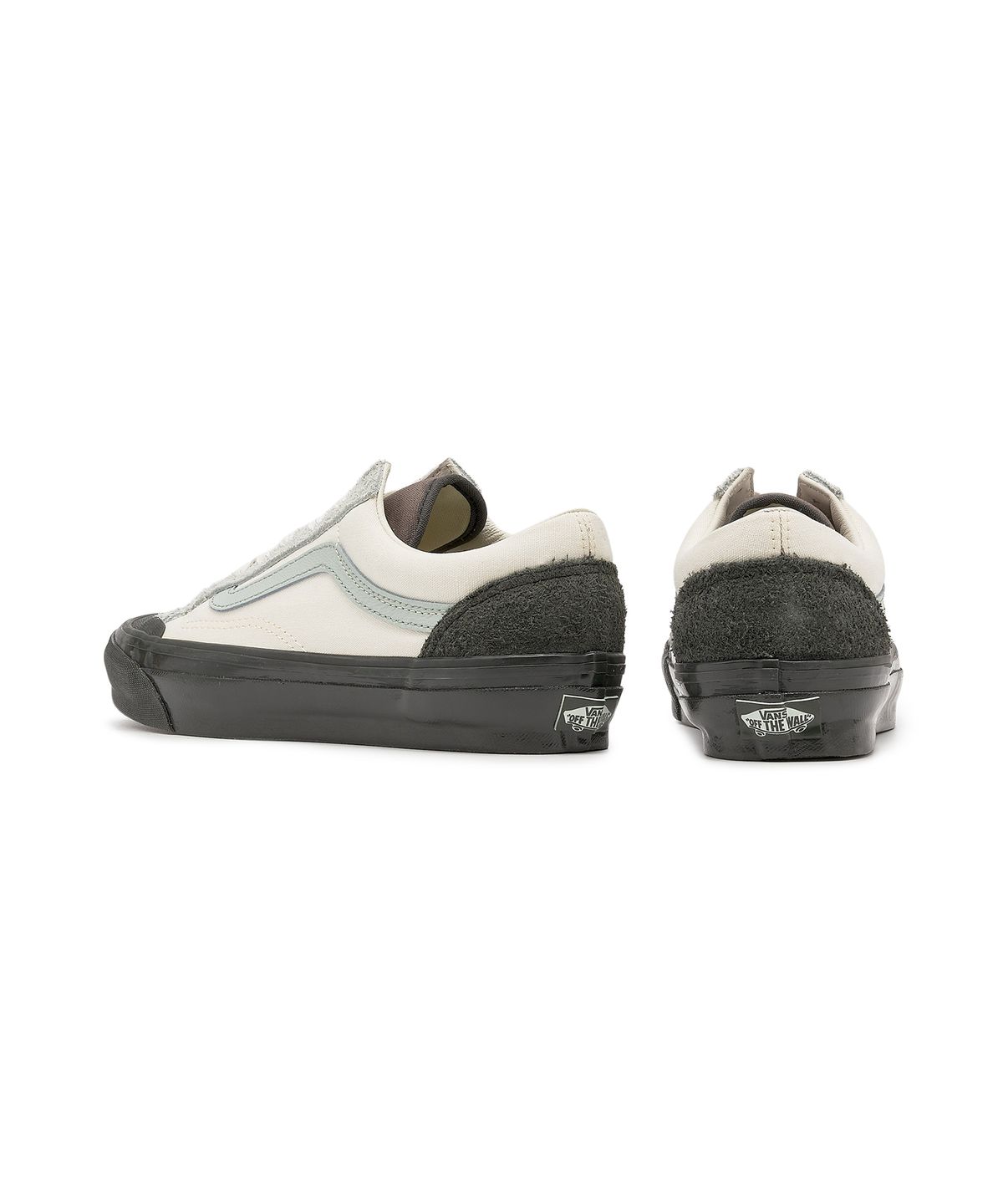 반스(VANS) 올드스쿨 리이슈 136 - 블랙:라이트 그린 / VN000MT6DT51