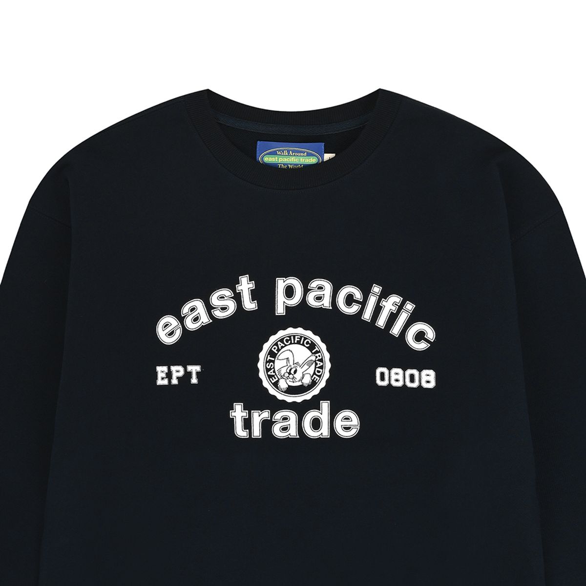이피티(EPT) CAMPUS NIBBLE CREWNECK (NAVY)