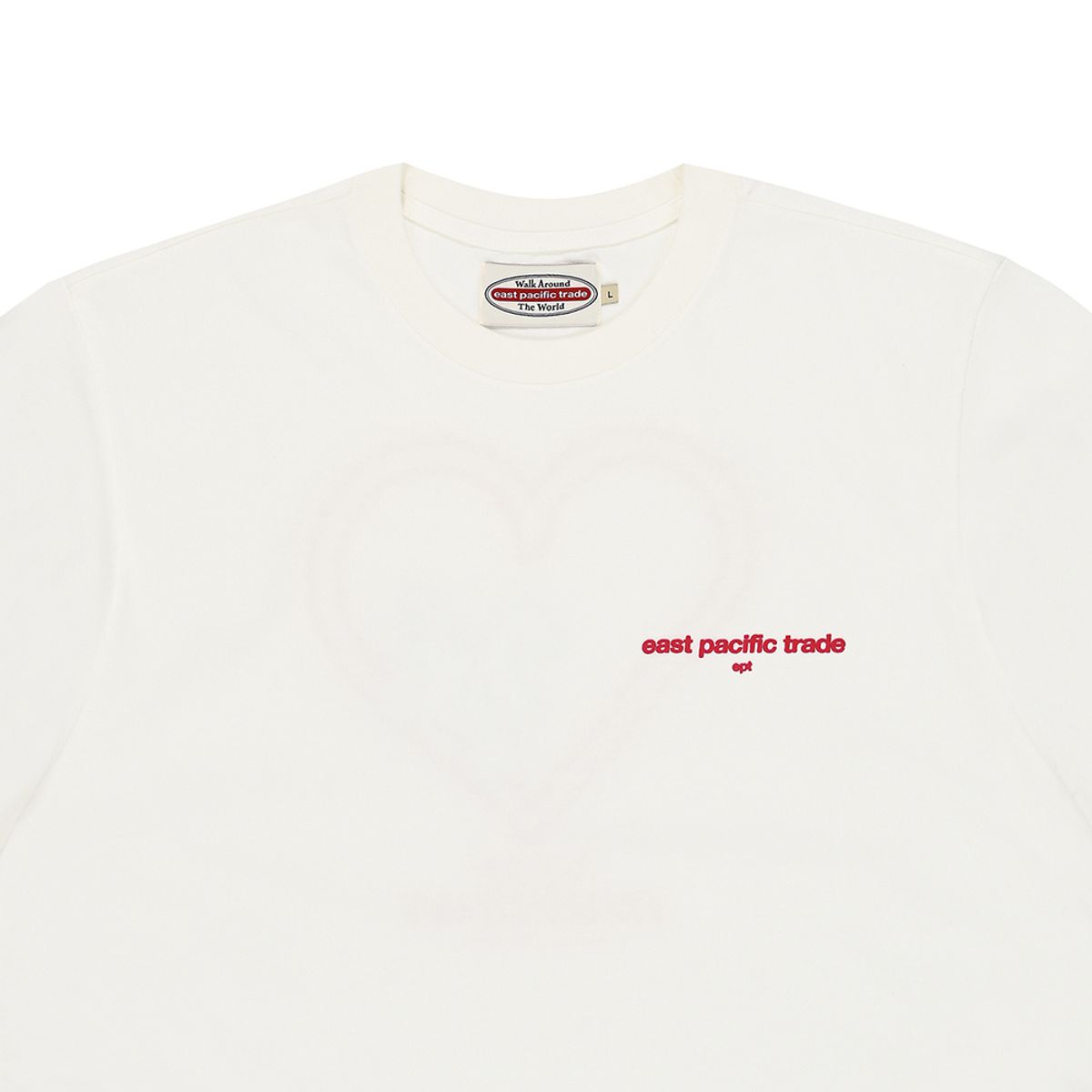 이피티(EPT) HEART NIBBLE T-SHIRT (WHITE)