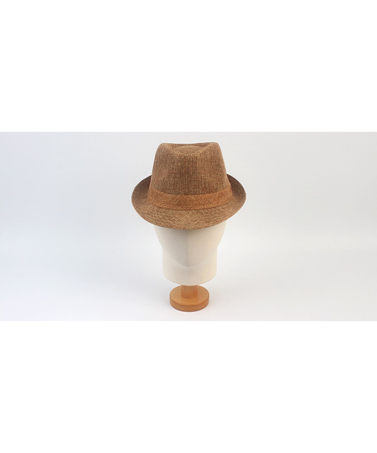 유니버셜 케미스트리(UNIVERSAL CHEMISTRY) BU Summer Line Brown Fedora 여름페도라