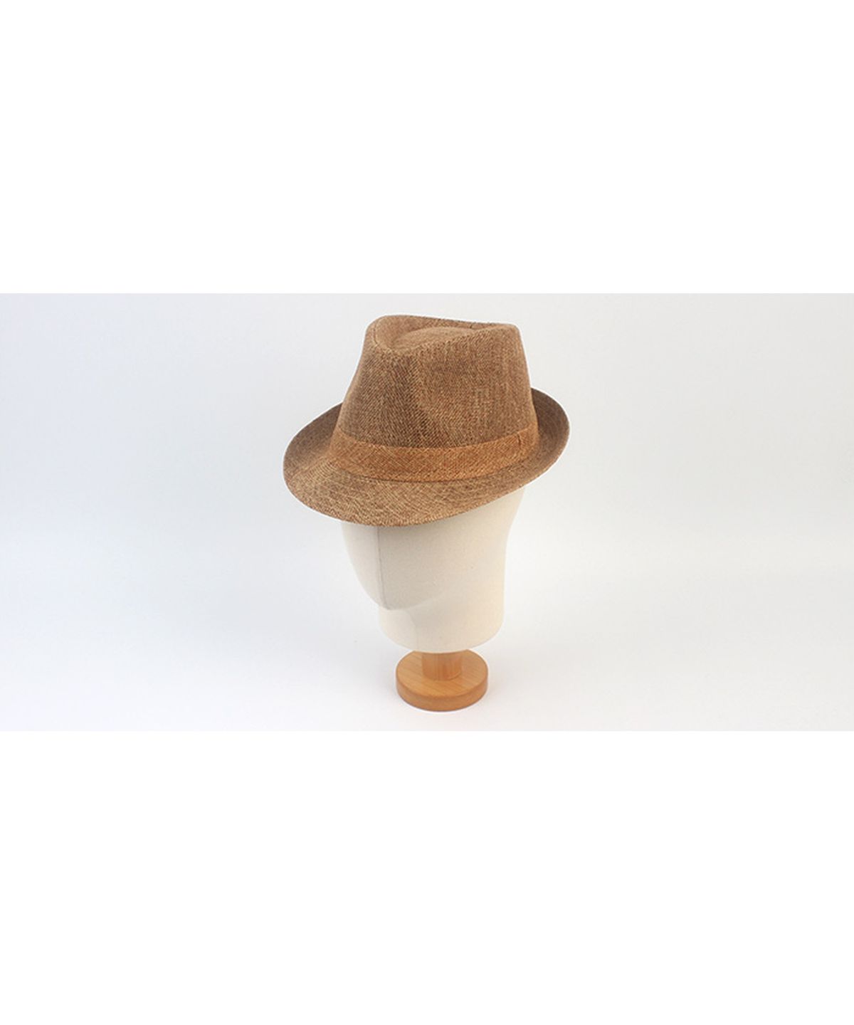 유니버셜 케미스트리(UNIVERSAL CHEMISTRY) BU Summer Line Brown Fedora 여름페도라