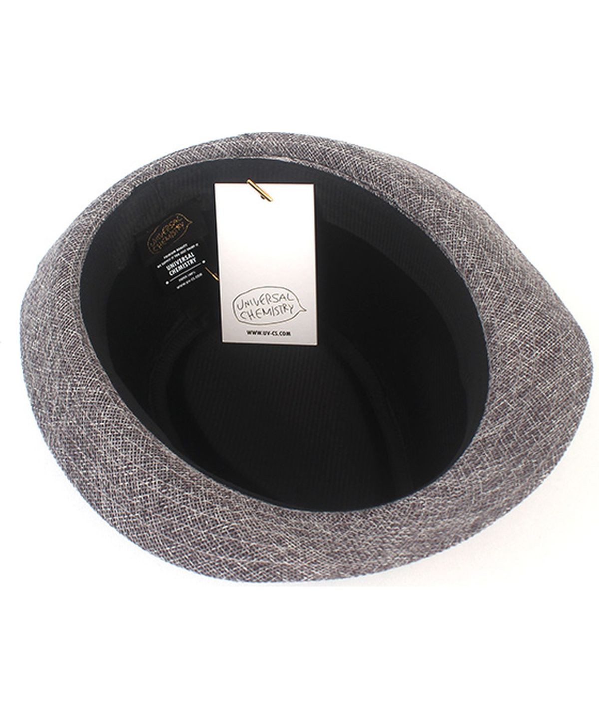유니버셜 케미스트리(UNIVERSAL CHEMISTRY) BU Summer Line Gray Fedora 여름페도라