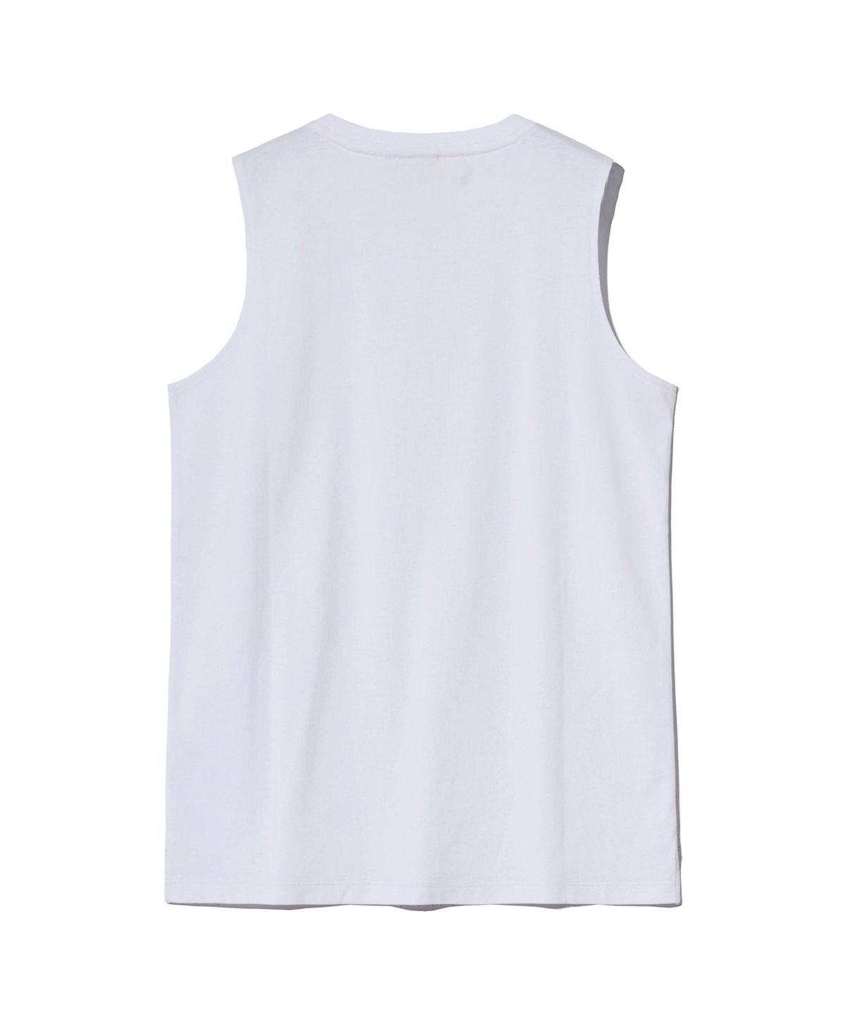 예일(YALE) [PREMIUM COTTON] 우먼즈 기자 코튼 슬리브리스 화이트