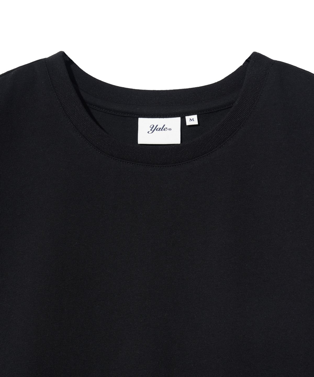 예일(YALE) [PREMIUM COTTON] 우먼즈 기자 코튼 슬리브리스 블랙
