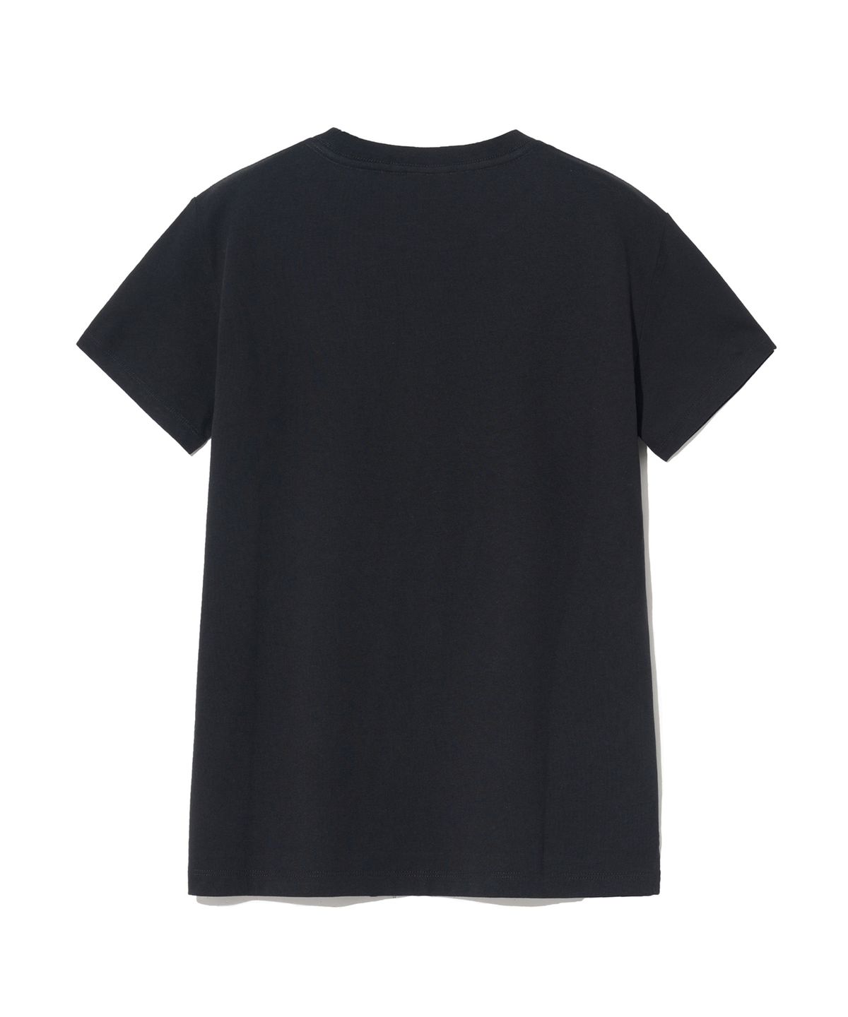 예일(YALE) [PREMIUM COTTON] 우먼즈 기자 코튼 반팔티셔츠 블랙