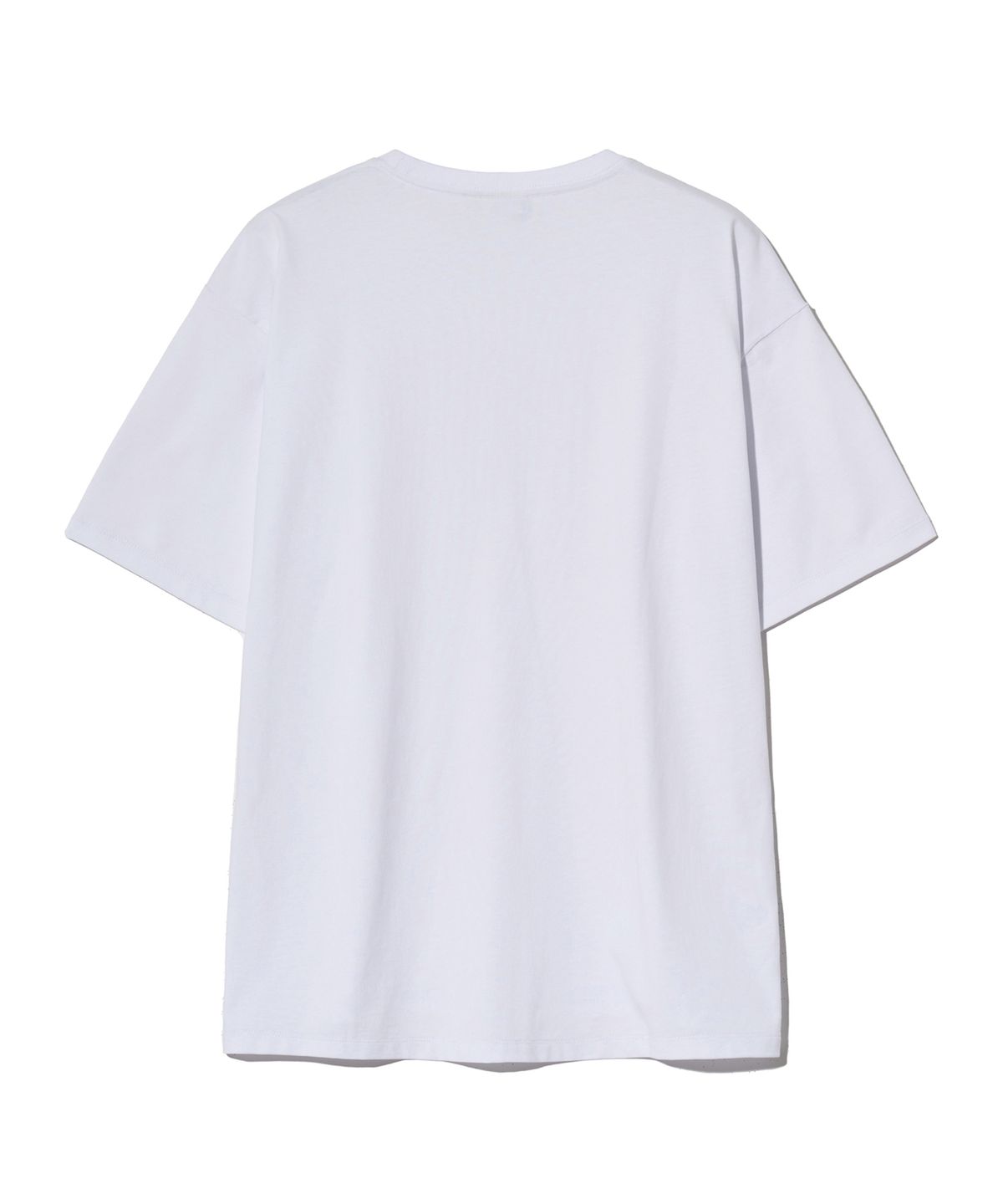 예일(YALE) [PREMIUM COTTON] 기자 코튼 반팔티셔츠 화이트
