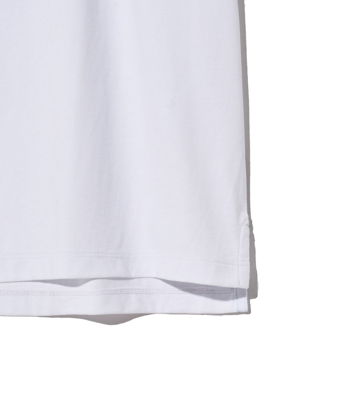 예일(YALE) [PREMIUM COTTON] 기자 코튼 반팔티셔츠 화이트