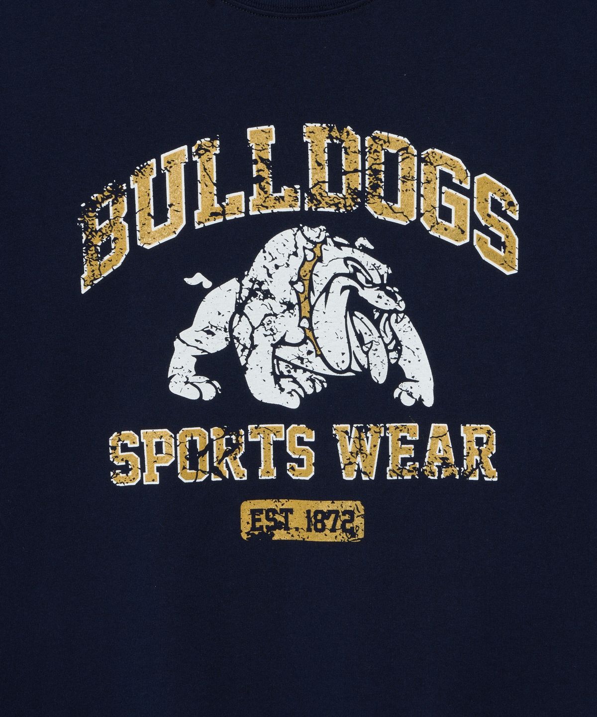예일(YALE) VTG BULLDOGS SPORTY T-SHIRT NAVY
