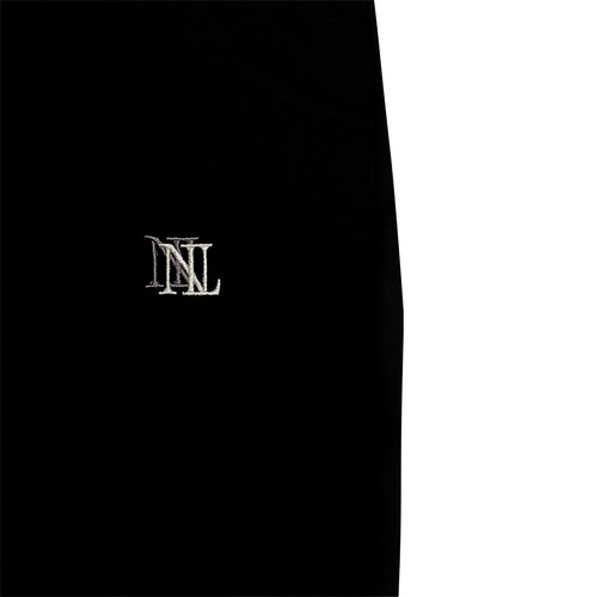 누벨르미에르(NOUVELLE LUMIERE) 더블로고 와이드팬츠 블랙