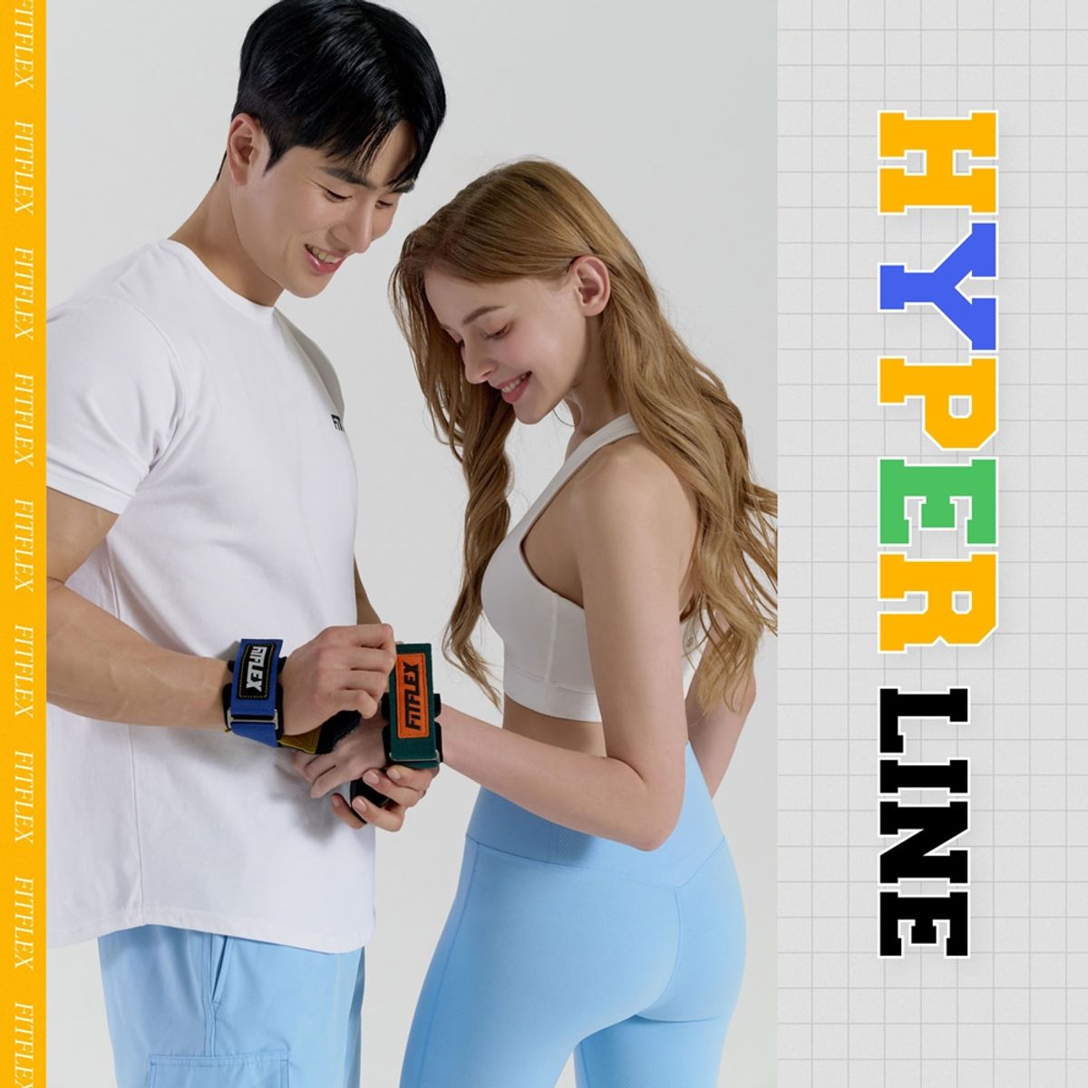 핏플렉스(FITFLEX) 리프팅 그립 헬스 스트랩 [GREEN]