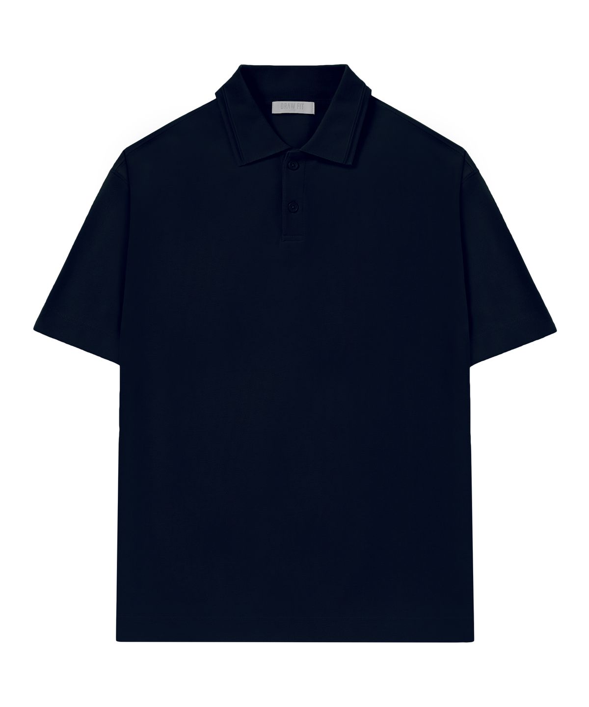드로우핏(DRAW FIT) 컴피 라인 피케 폴로 티셔츠 [NAVY]