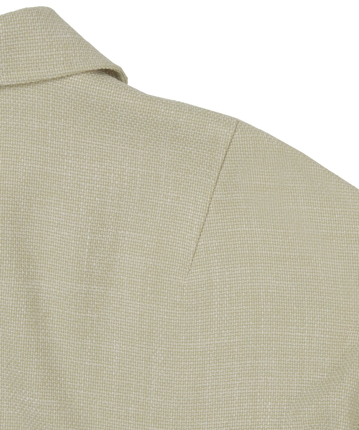 드로우핏(DRAW FIT) 드웰 오픈카라 와플 셔츠 [BEIGE]