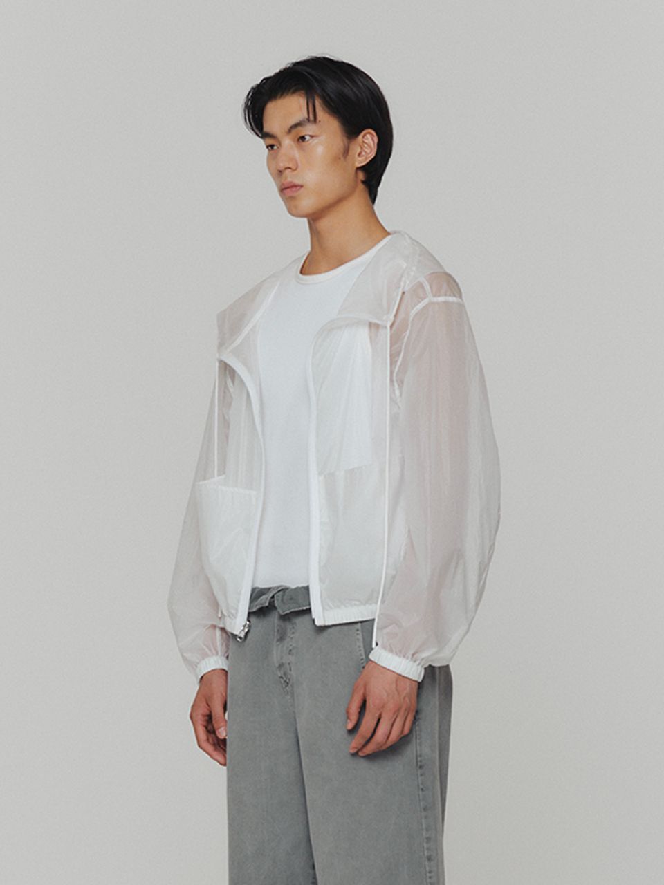 아모멘토(AMOMENTO) HOOD SHIRRING JUMPER (2COLORS) - 사이즈 & 후기