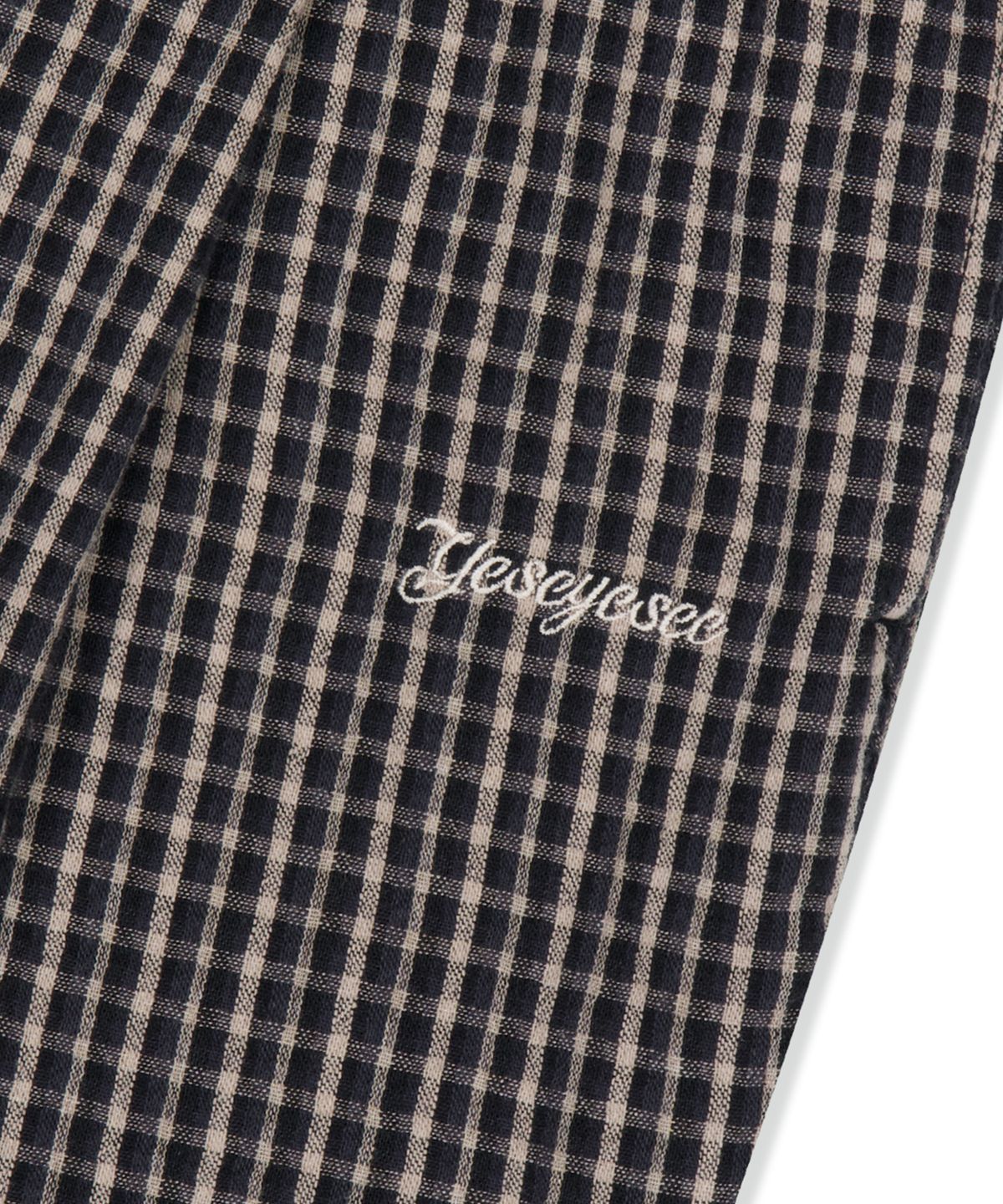 예스아이씨(YESEYESEE) Flannel Easy Shorts Ivory