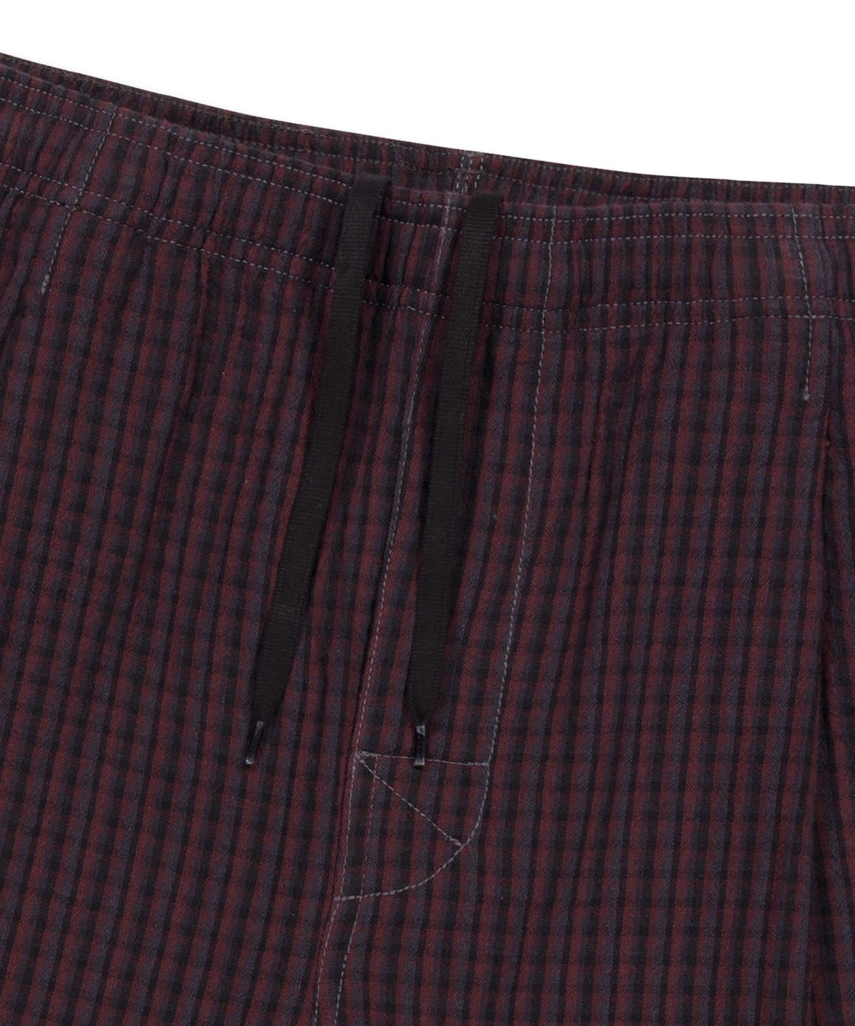 예스아이씨(YESEYESEE) Flannel Easy Shorts Black