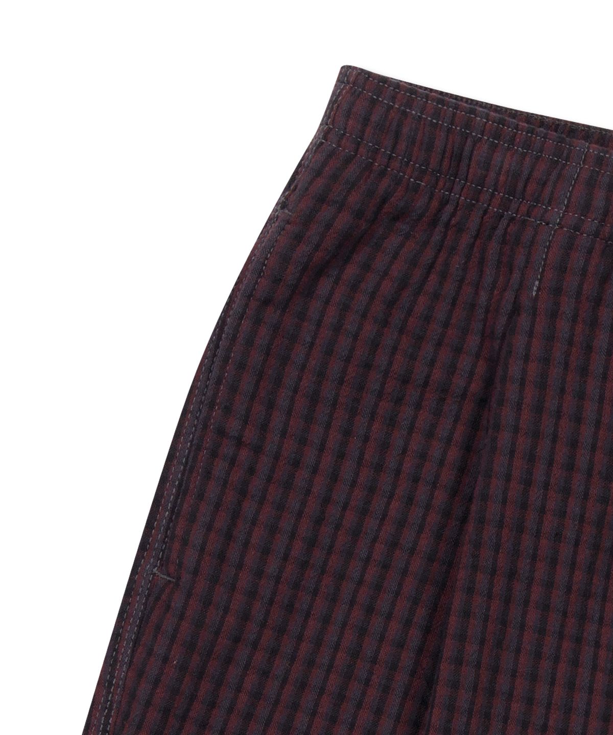 예스아이씨(YESEYESEE) Flannel Easy Shorts Black