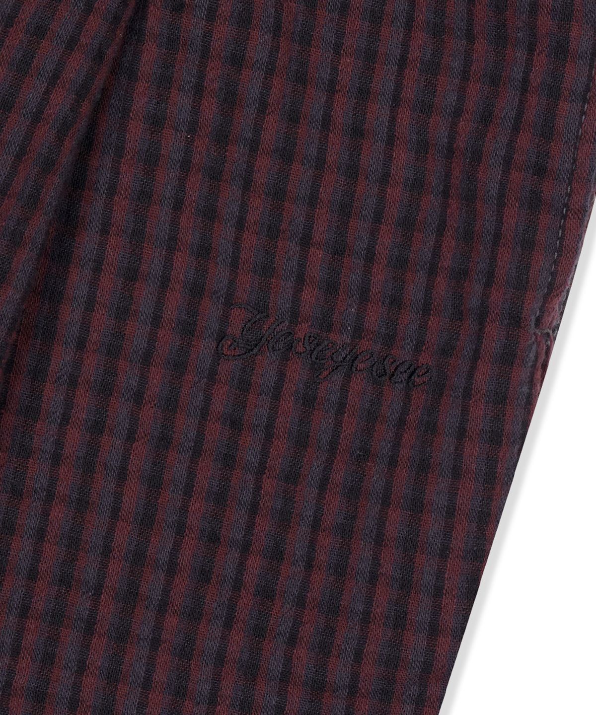 예스아이씨(YESEYESEE) Flannel Easy Shorts Black