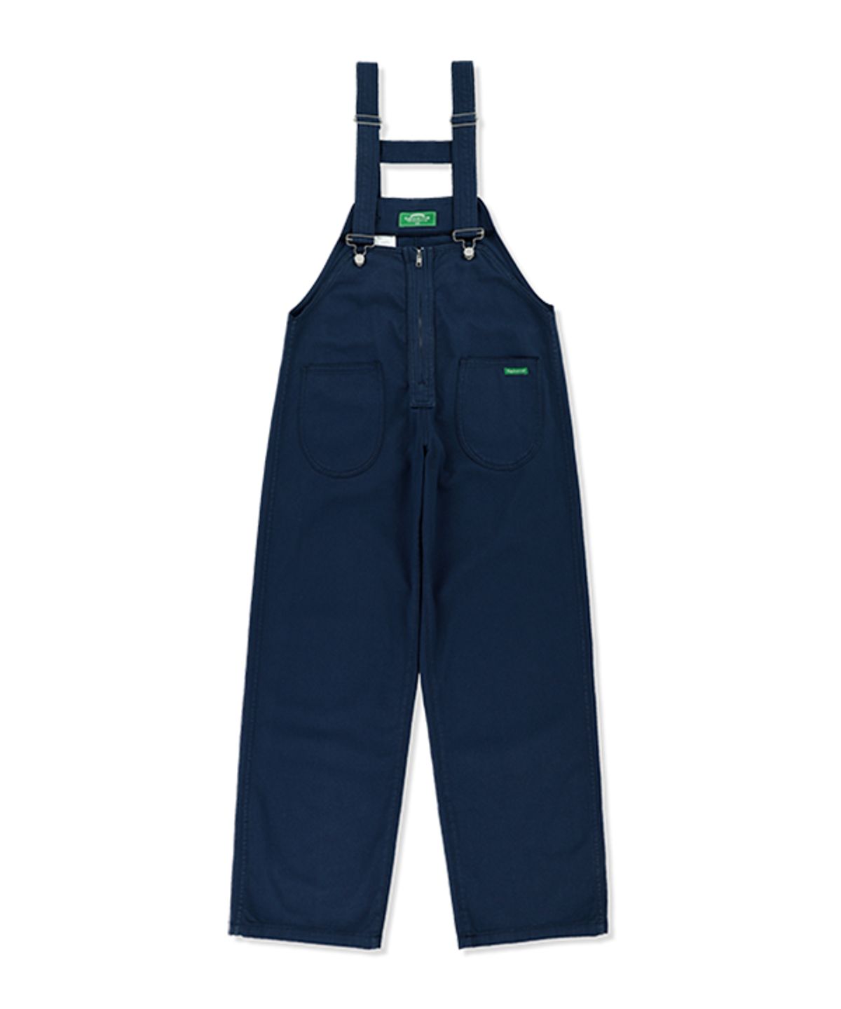 그린버터(GREENBUTTER) Zipper Overall pants (Navy)