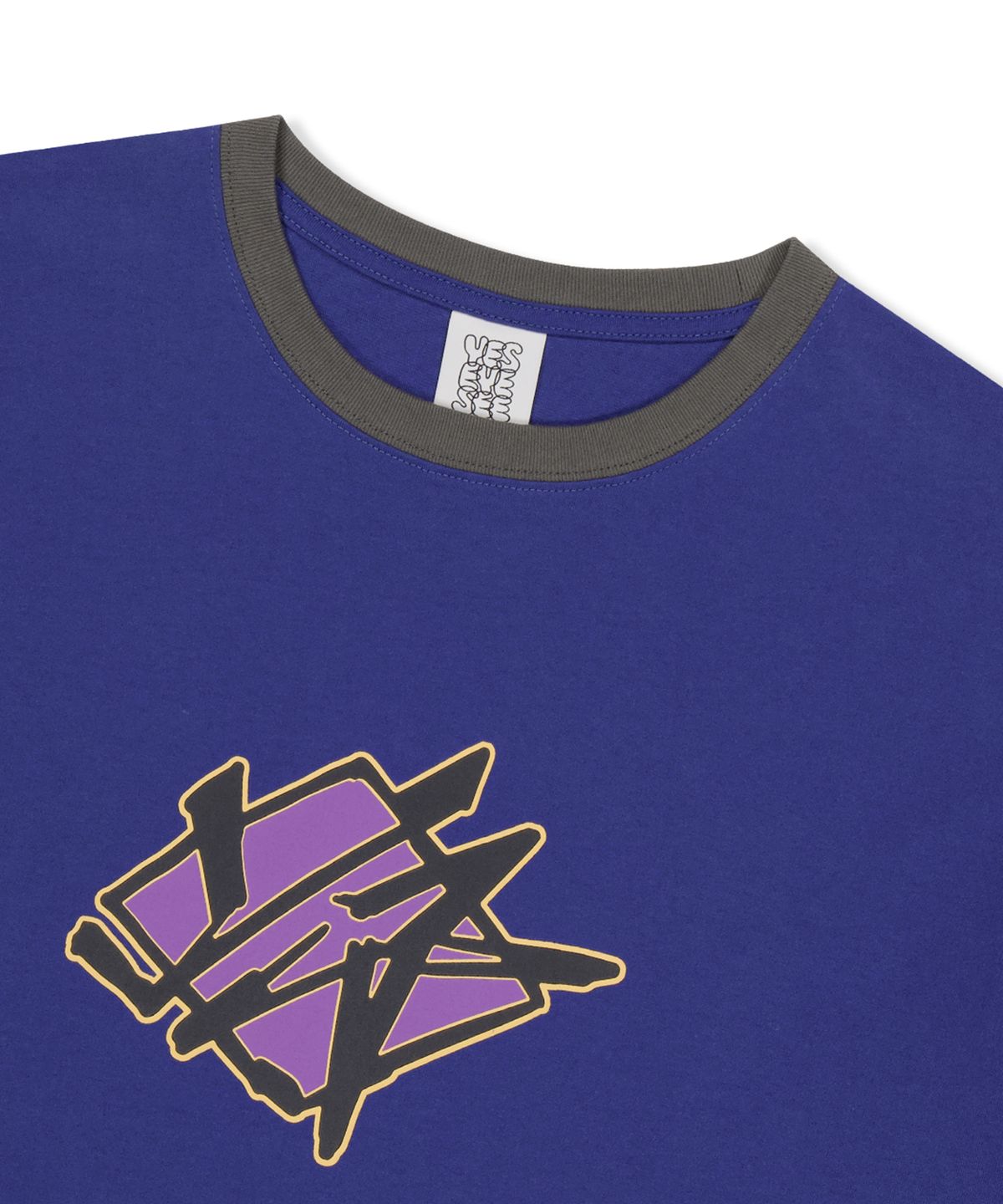 예스아이씨(YESEYESEE) Y.E.S Sign Tee Cobalt Blue