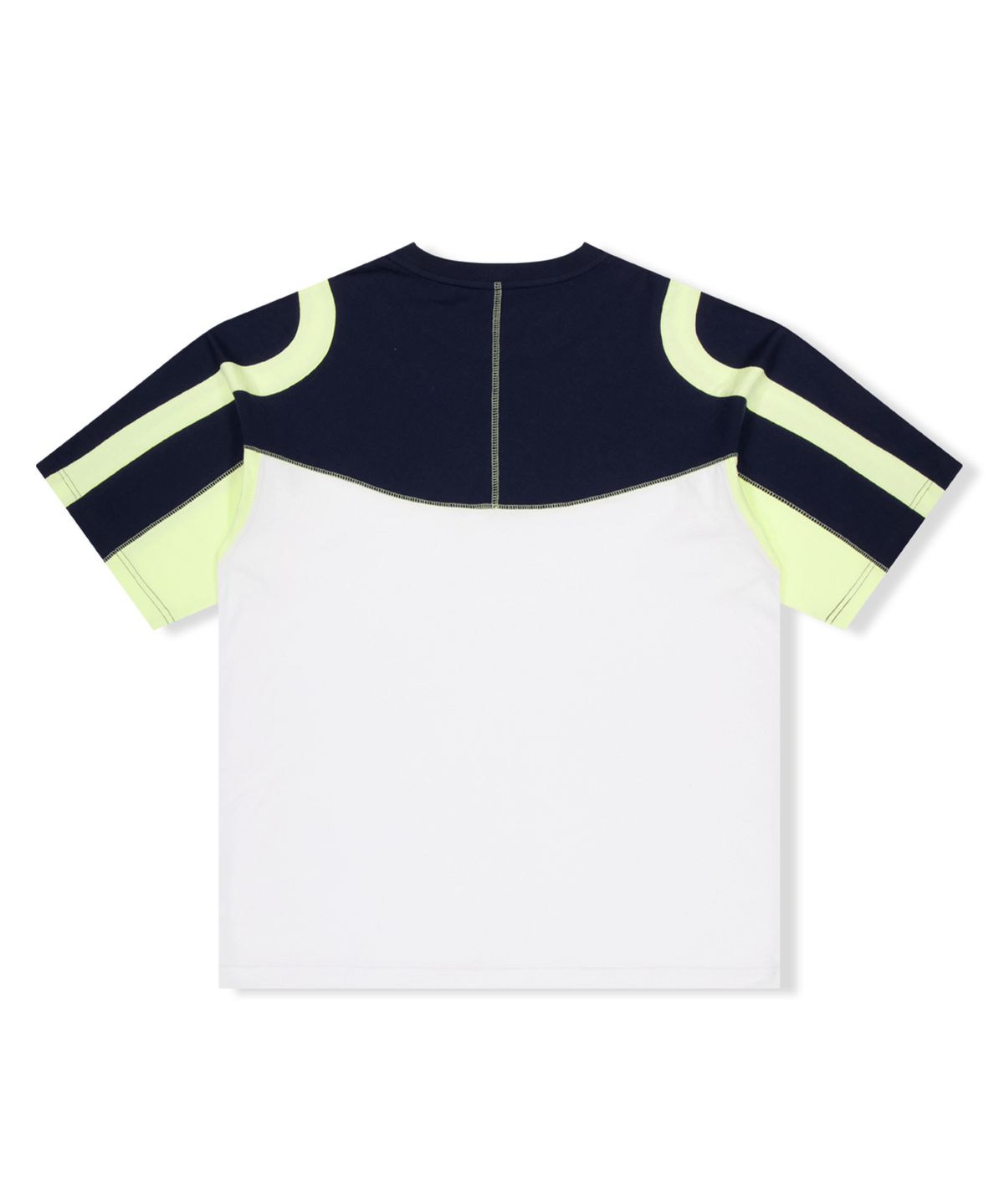 예스아이씨(YESEYESEE) Cover Stitch Tee White