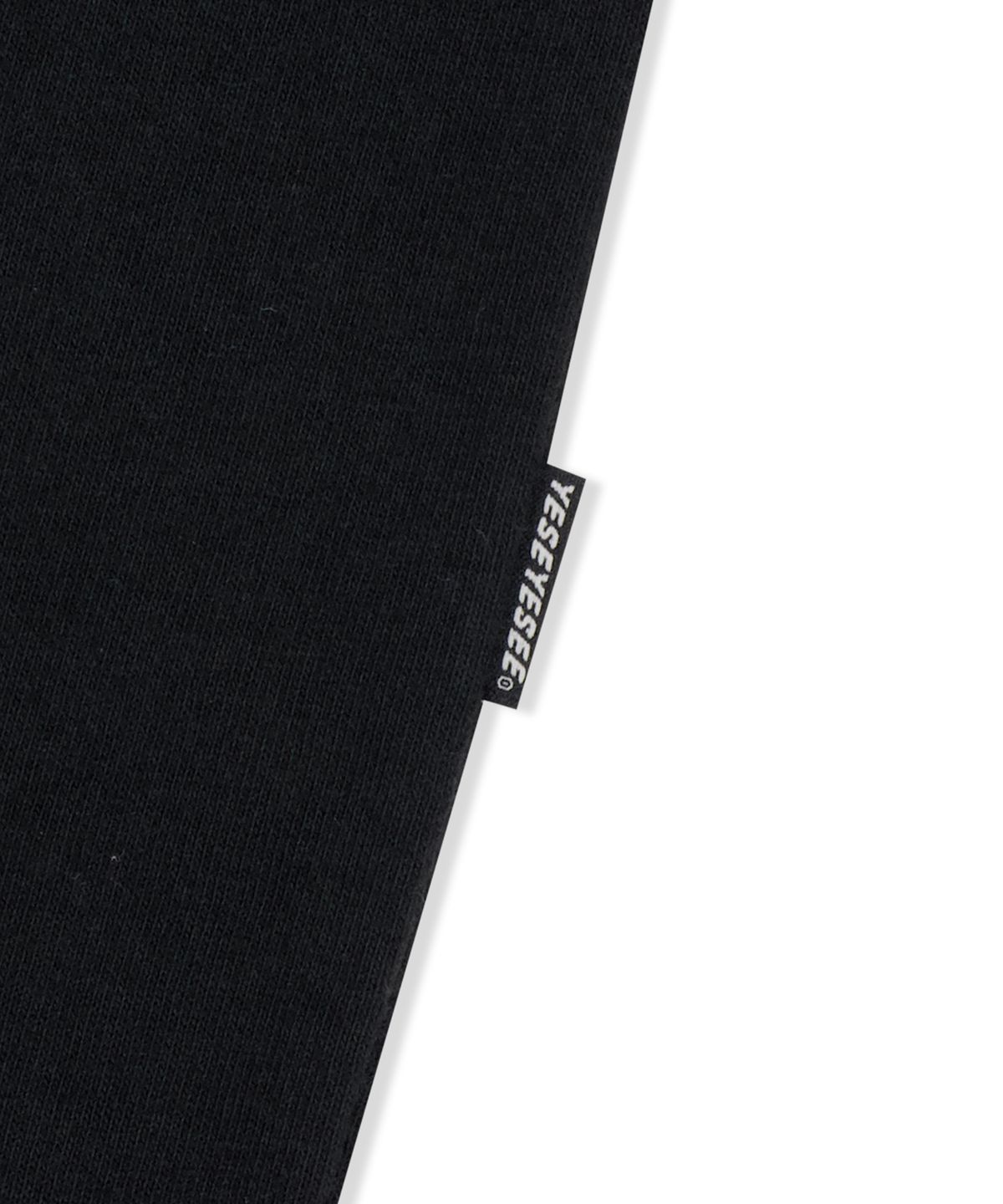 예스아이씨(YESEYESEE) Cover Stitch Tee Black