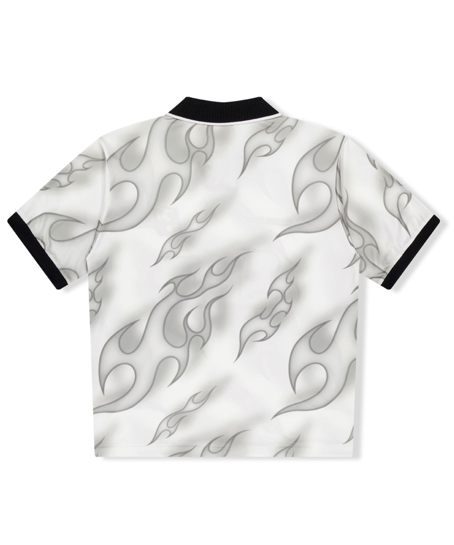 さらに100円引き◆YESEYESEE◆Y.E.S Flame Football Jersey MUSINSA公式 | YESEYESEE Y.E.S Flame Football Jersey White