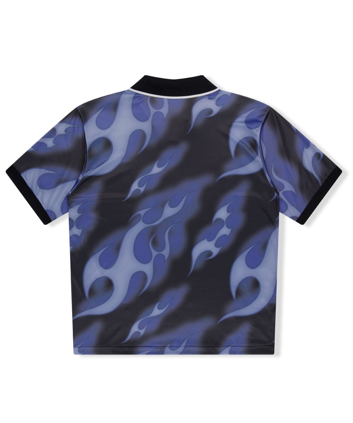さらに100円引き◆YESEYESEE◆Y.E.S Flame Football Jersey MUSINSA | YESEYESEE Y.E.S Flame Football Jersey Black