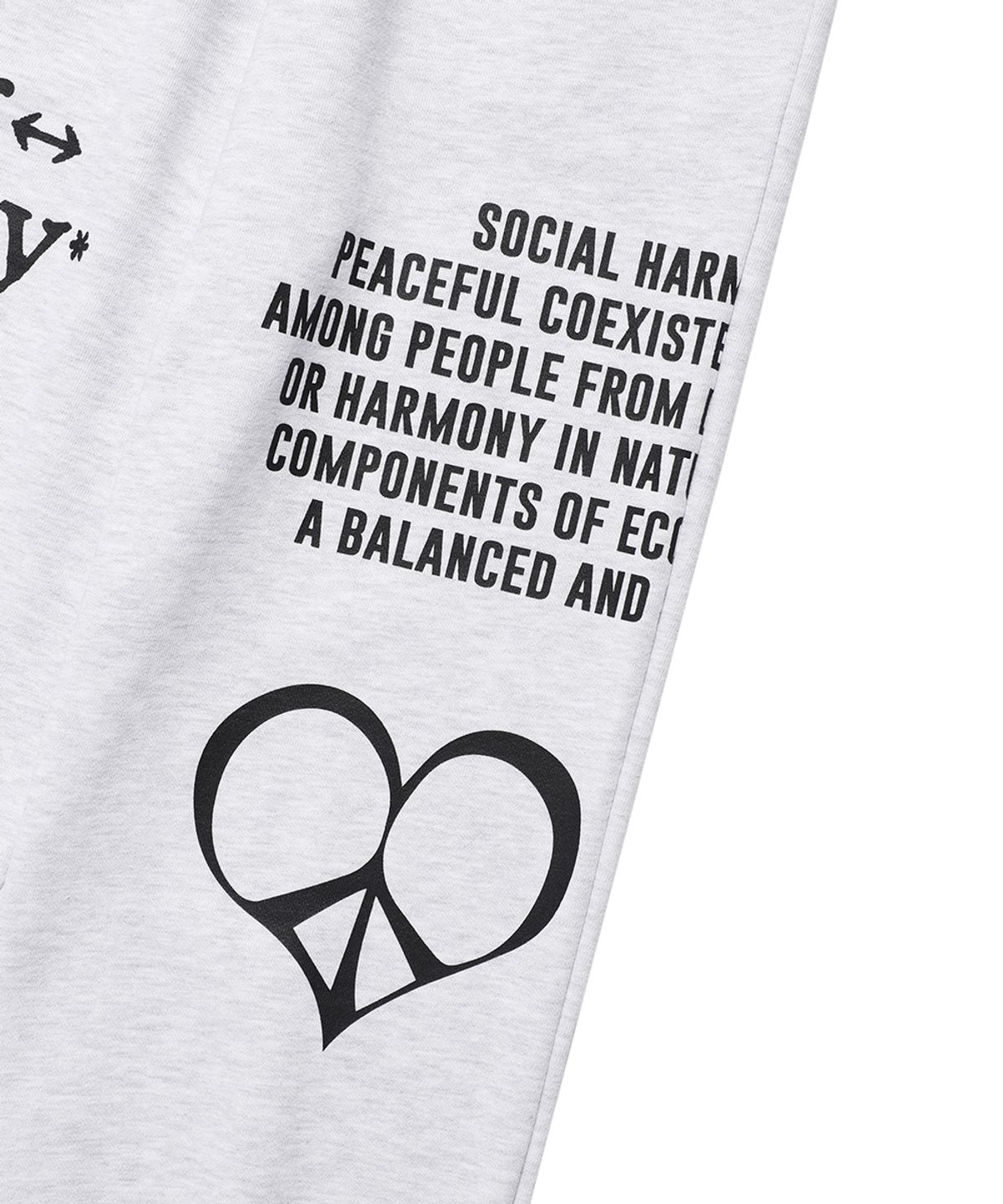 카비시(CAVISH) HARMONY SWEATPANTS LIGHT GREY(CV2ESUPA04B)