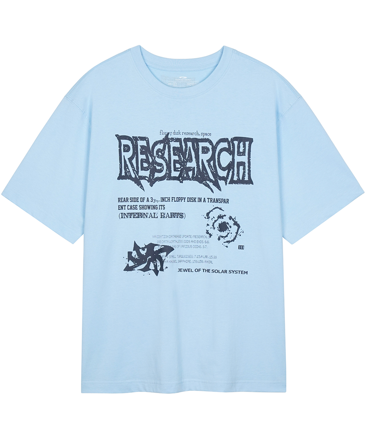 에프디알(FDR) Milky Way Short Sleeve Charcoal