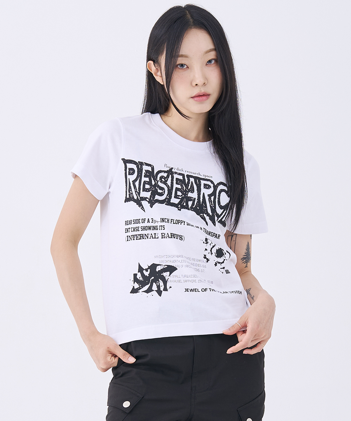 에프디알(FDR) Milky Way Short Sleeve Sky Blue