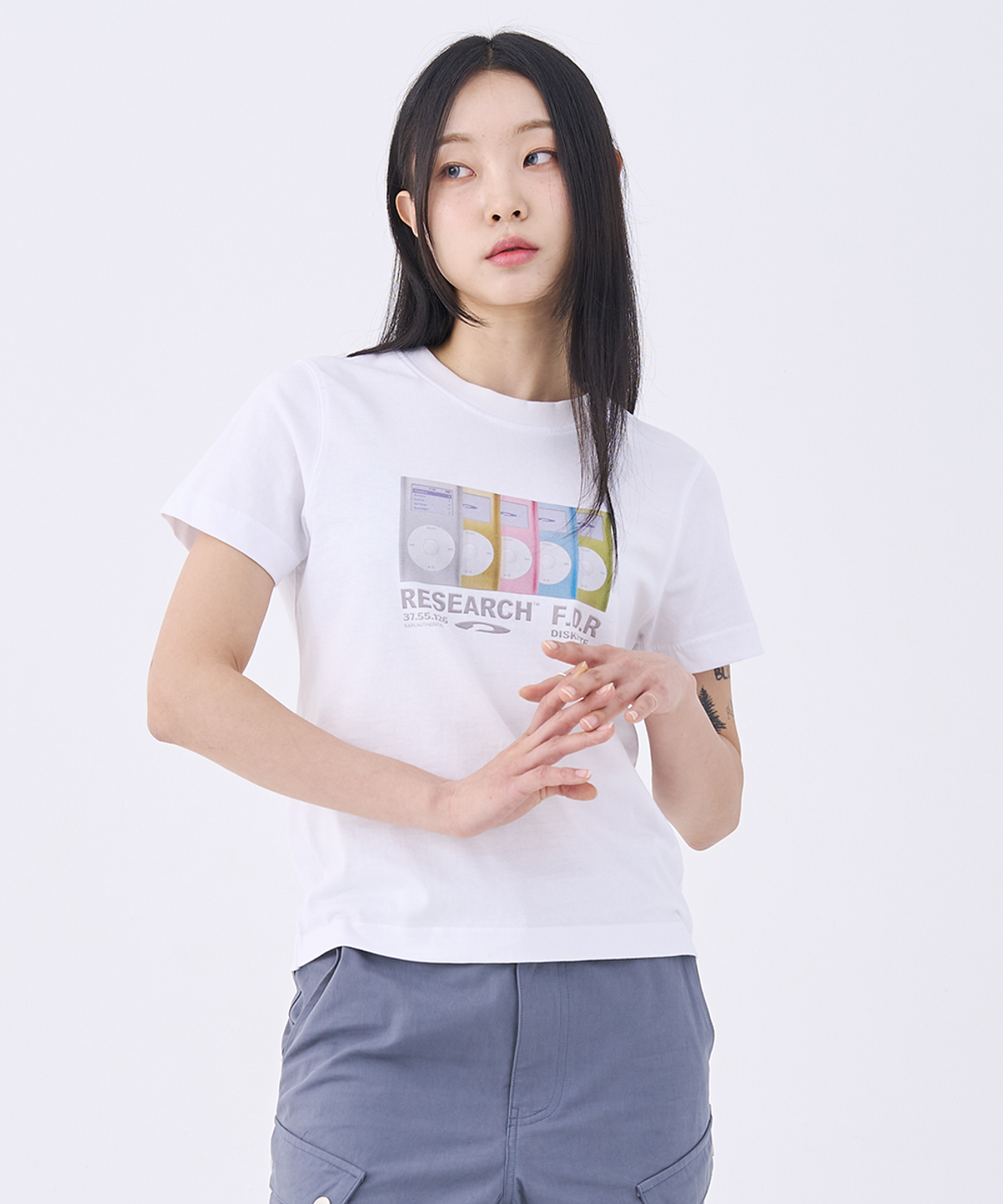 에프디알(FDR) Multi Pod Short Sleeve White