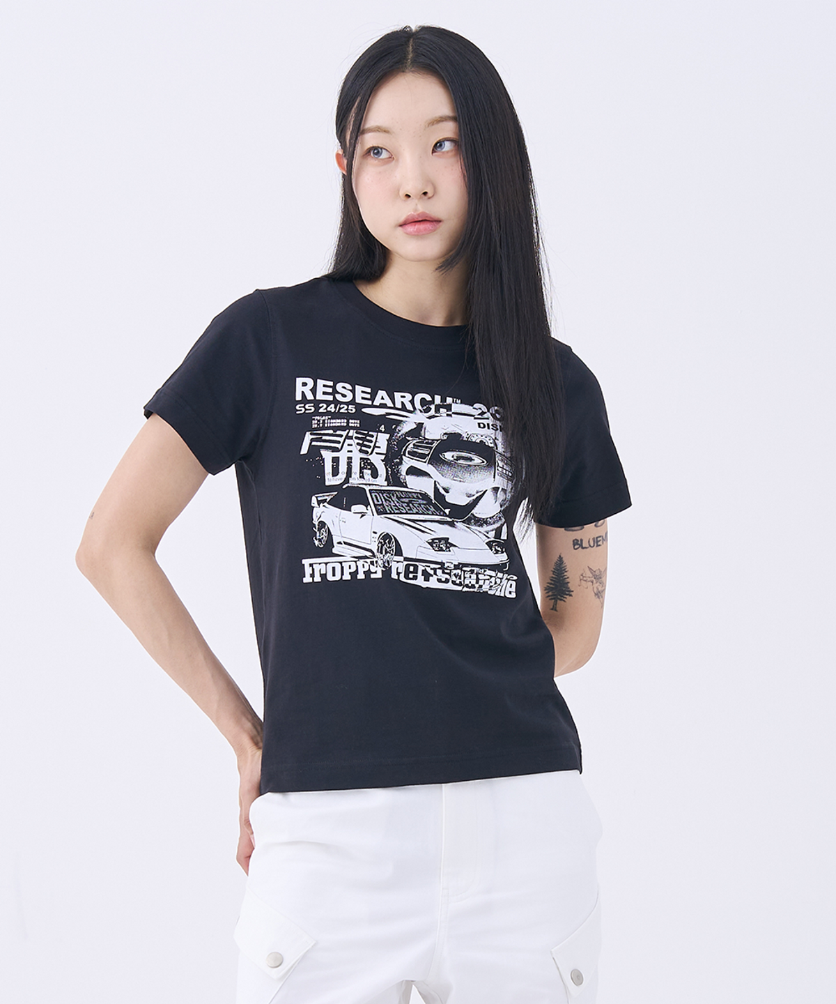 에프디알(FDR) Old Sports Drive Short Sleeve Black