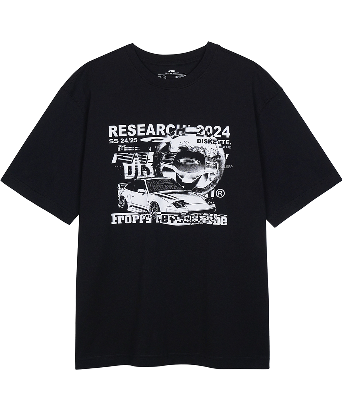 에프디알(FDR) Old Sports Drive Short Sleeve Navy
