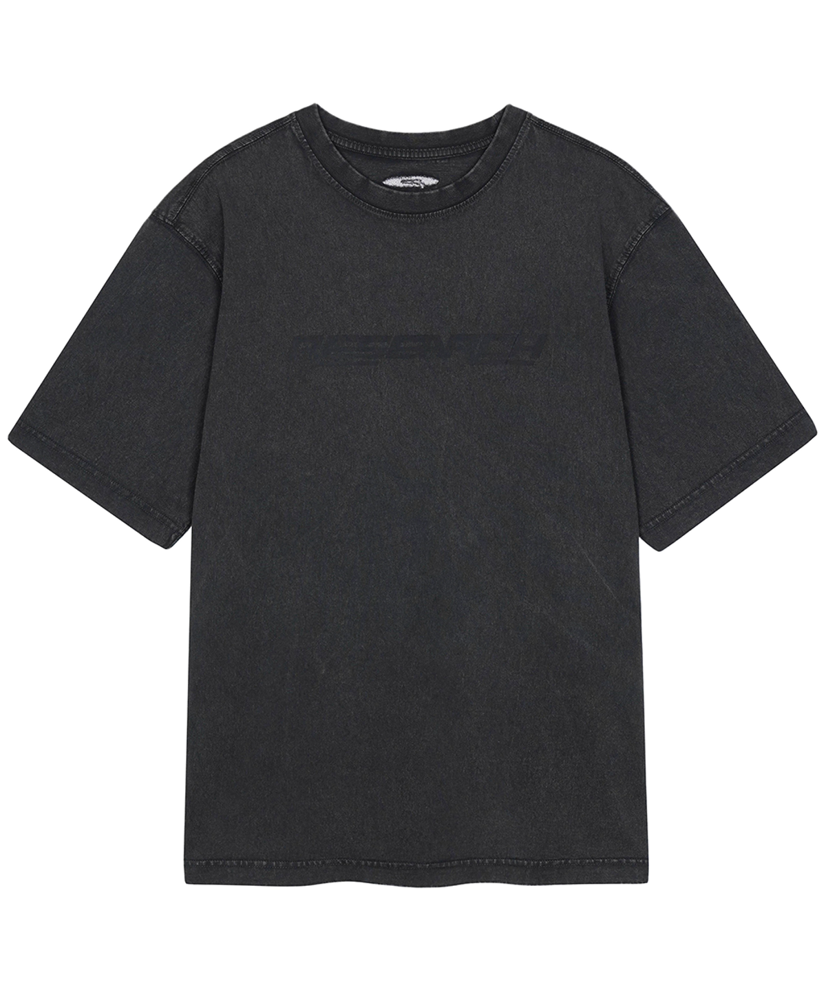 에프디알(FDR) Research Logo Basic Short Sleeve Black