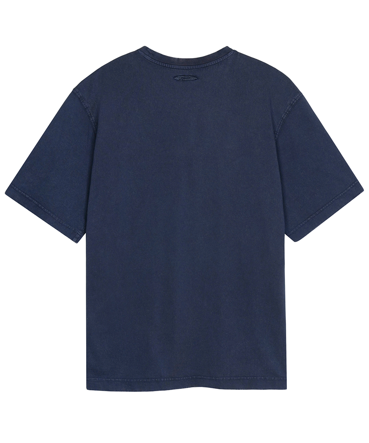에프디알(FDR) Research Logo Basic Short Sleeve Navy