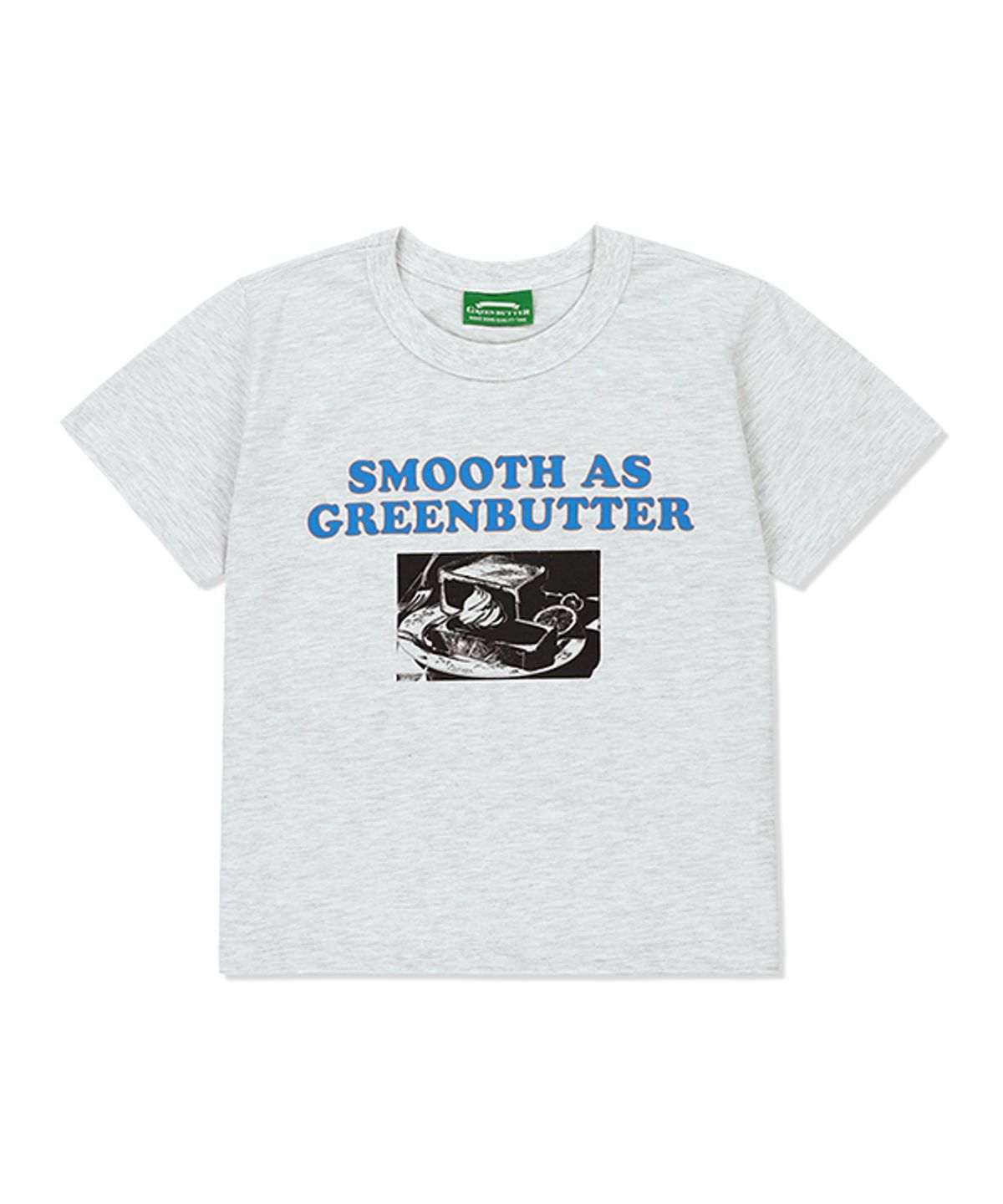 그린버터(GREENBUTTER) With Cream Tee (L/Melange)