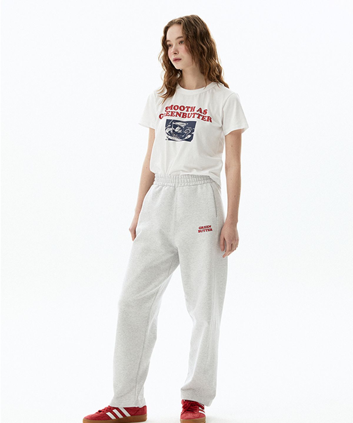그린버터(GREENBUTTER) With Cream Tee (Ivory)