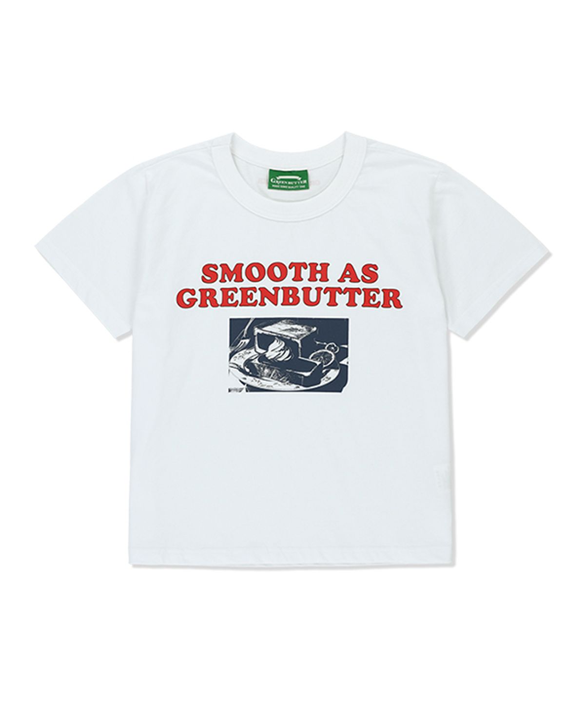 그린버터(GREENBUTTER) With Cream Tee (Ivory)