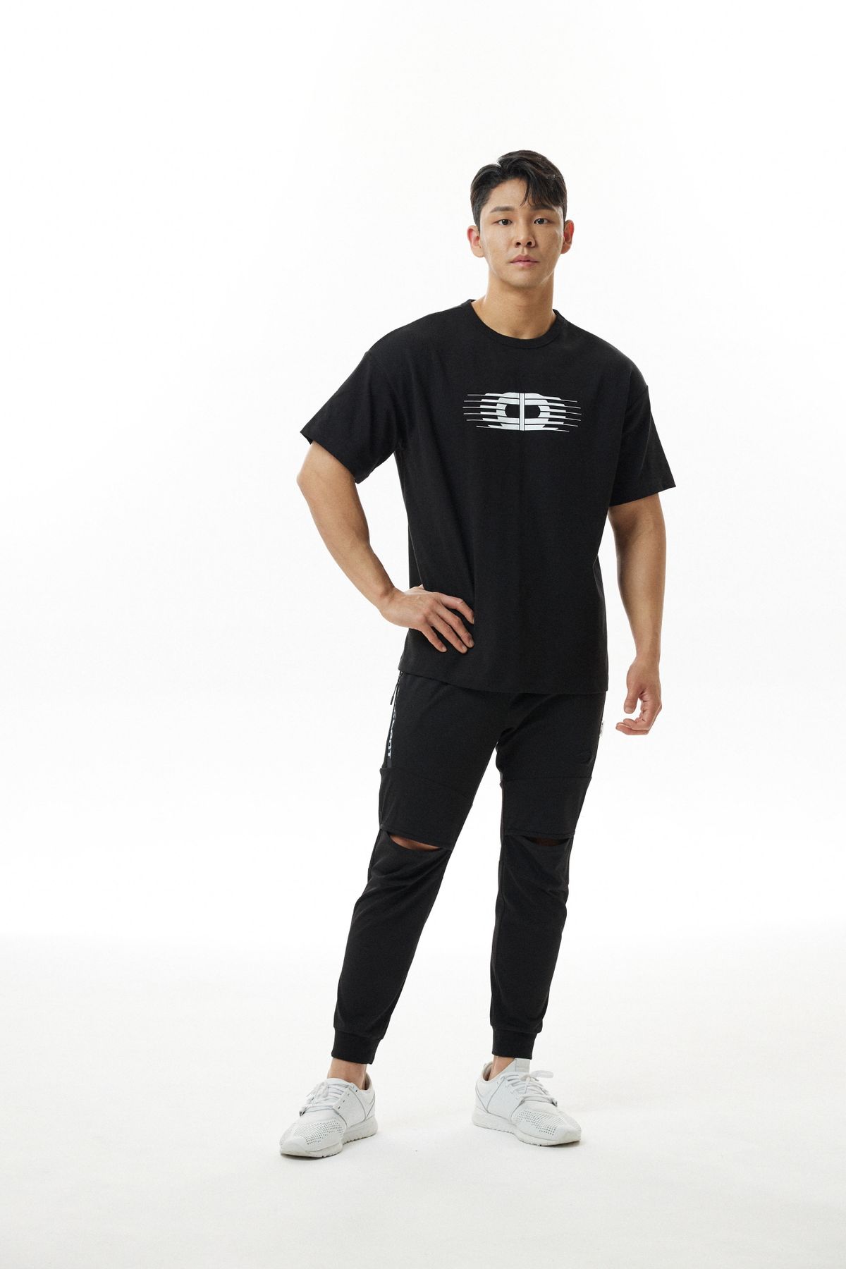 다이빙스팟(DIVINGSPOT) 니홀플렉서블조거팬츠5 블랙