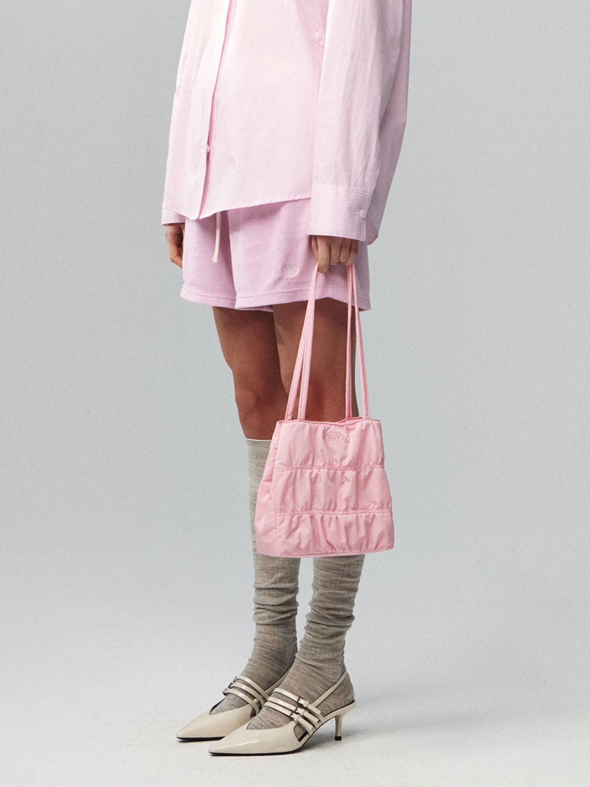 기준(KIJUN) Macaron Bag Pink
