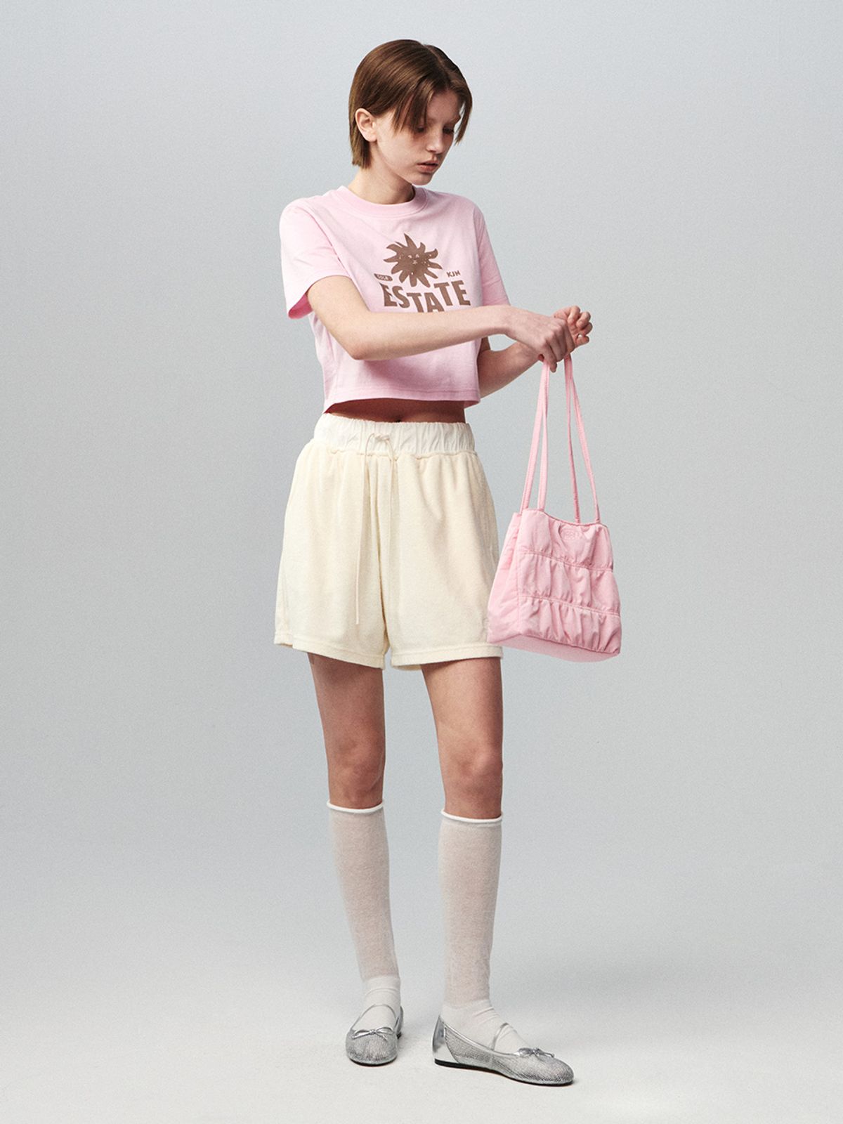 기준(KIJUN) Macaron Bag Pink