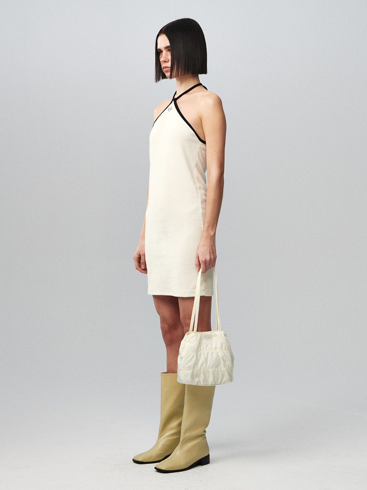 기준(KIJUN) Macaron Bag Pale Yellow