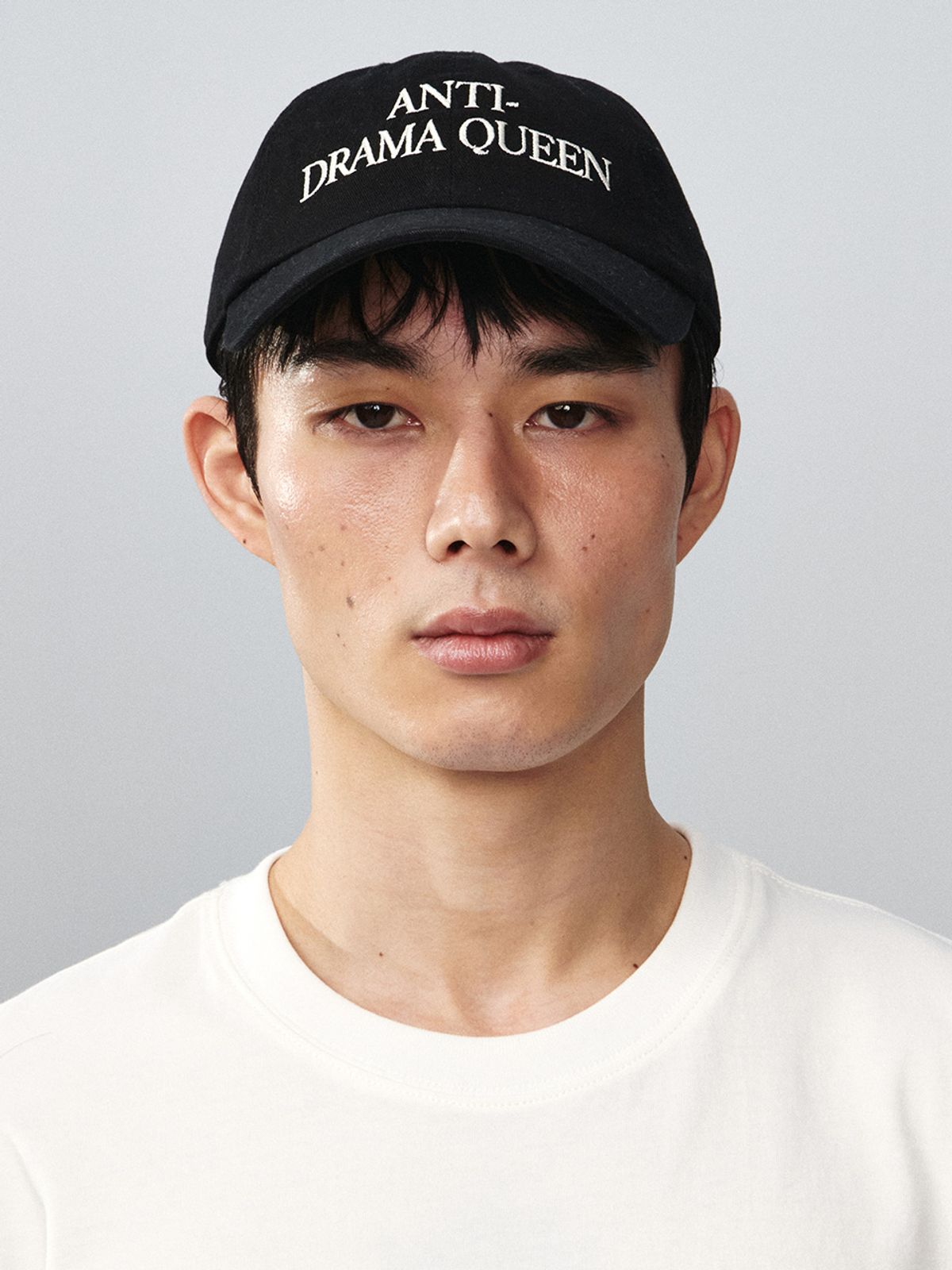 기준(KIJUN) ANTI-DRAMA QUEEN Ball Cap Black