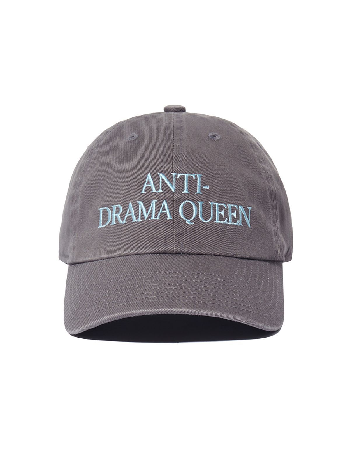 기준(KIJUN) ANTI-DRAMA QUEEN Ball Cap Grey