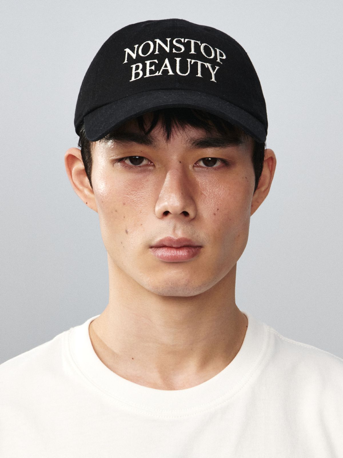 기준(KIJUN) NONSTOP BEAUTY Ball Cap Black